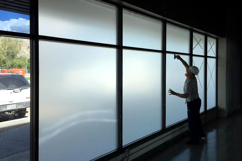 Privacy Window Film for your business in Kelowna Privacy Window Film for your business in Kelowna